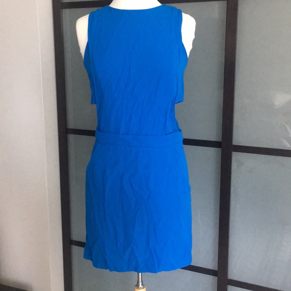 A.L.C. Jones satin back crepe dress